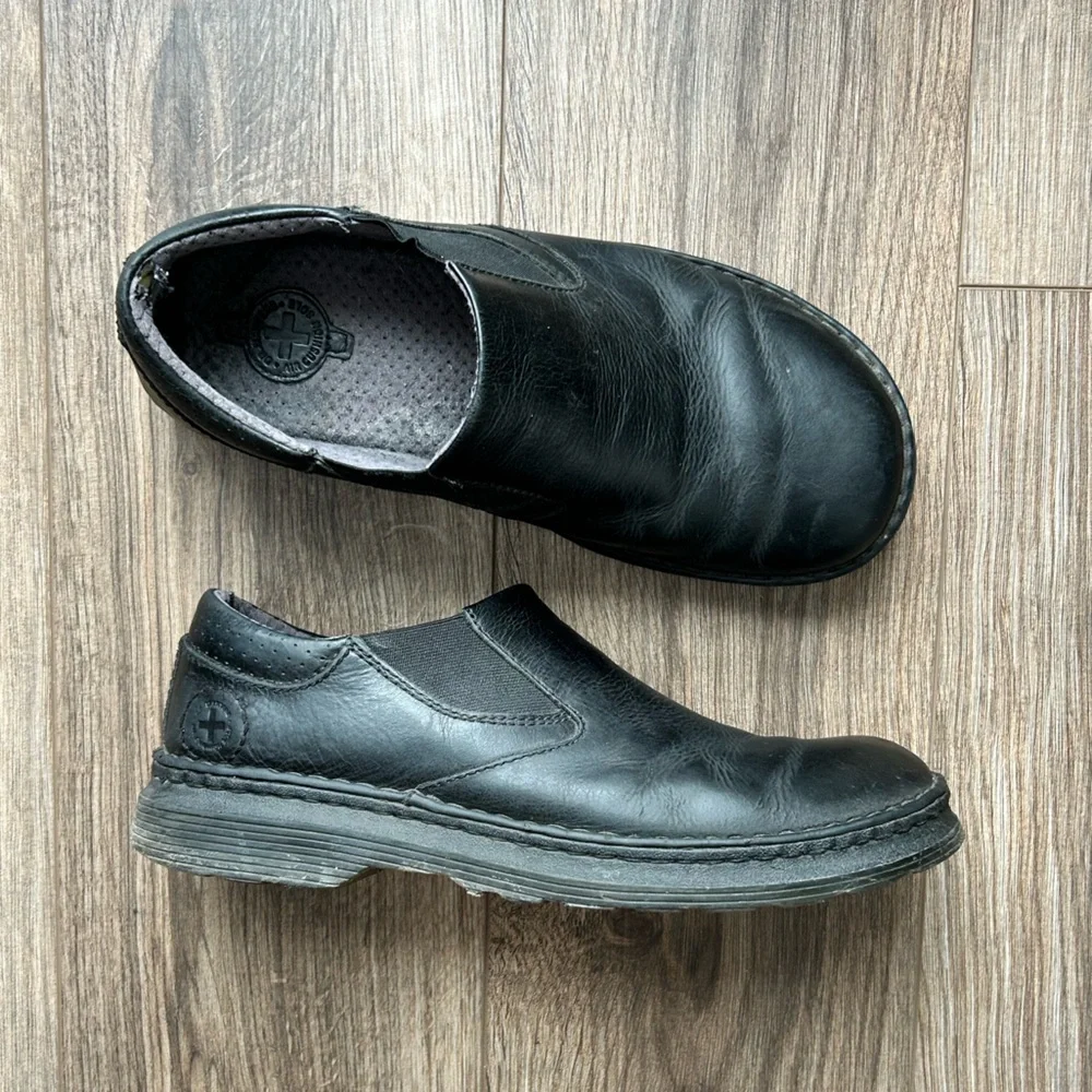 Dr. Martens | Shoes | Dr Martens Orson Black Leather Slip On  display picture 1